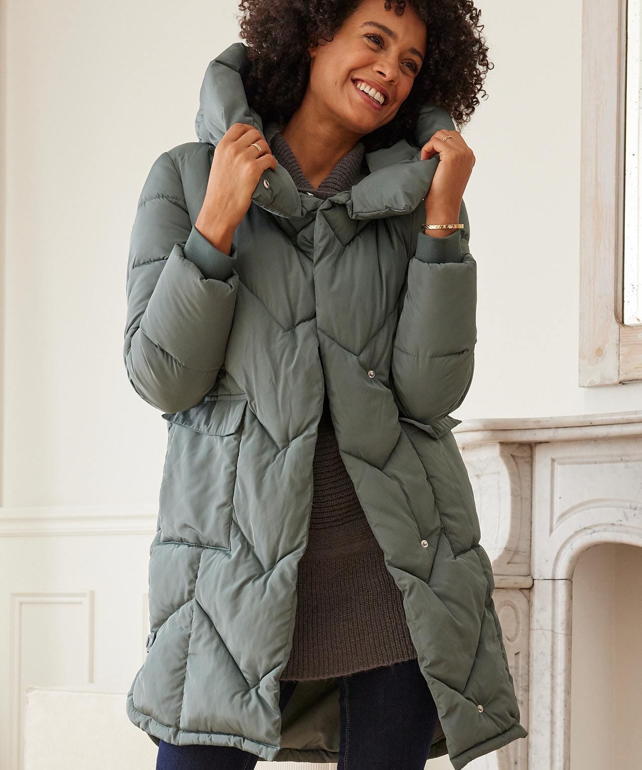 Thermal Padded Longline Parka