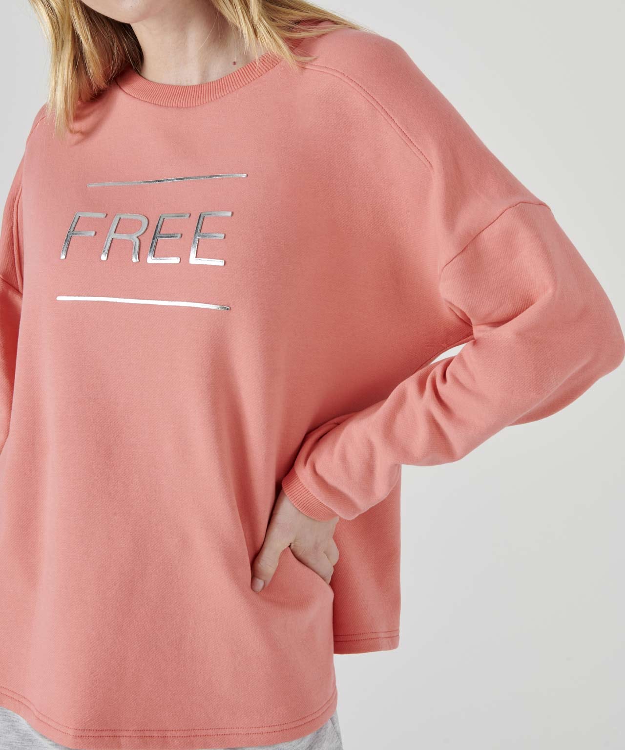 Cotton Rich Stretch Sweatshirt