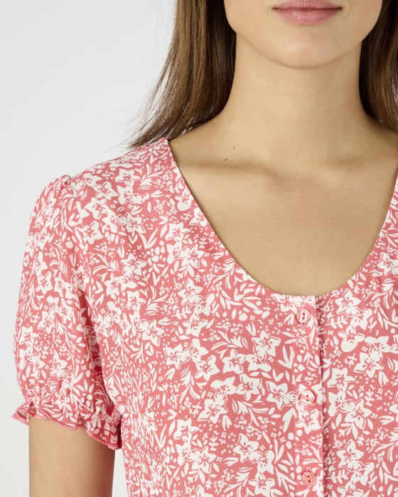 Button-through Dress