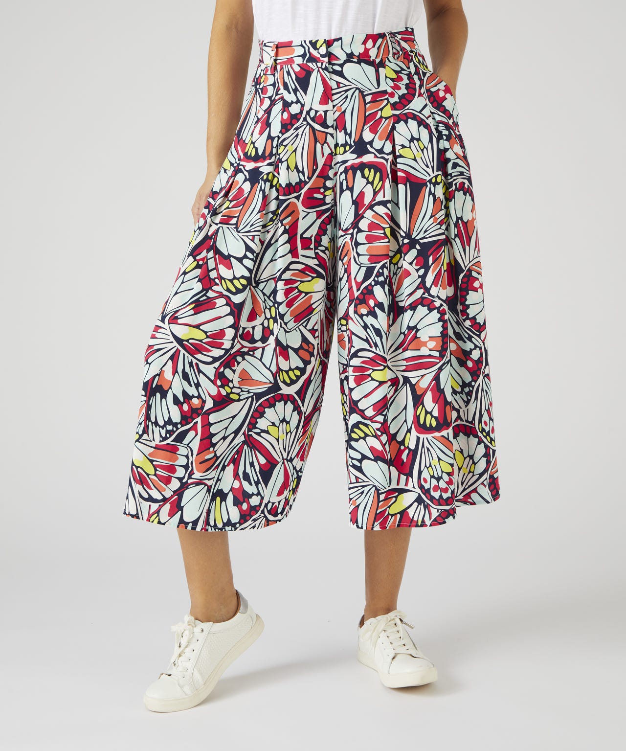 Culotte-style Trousers