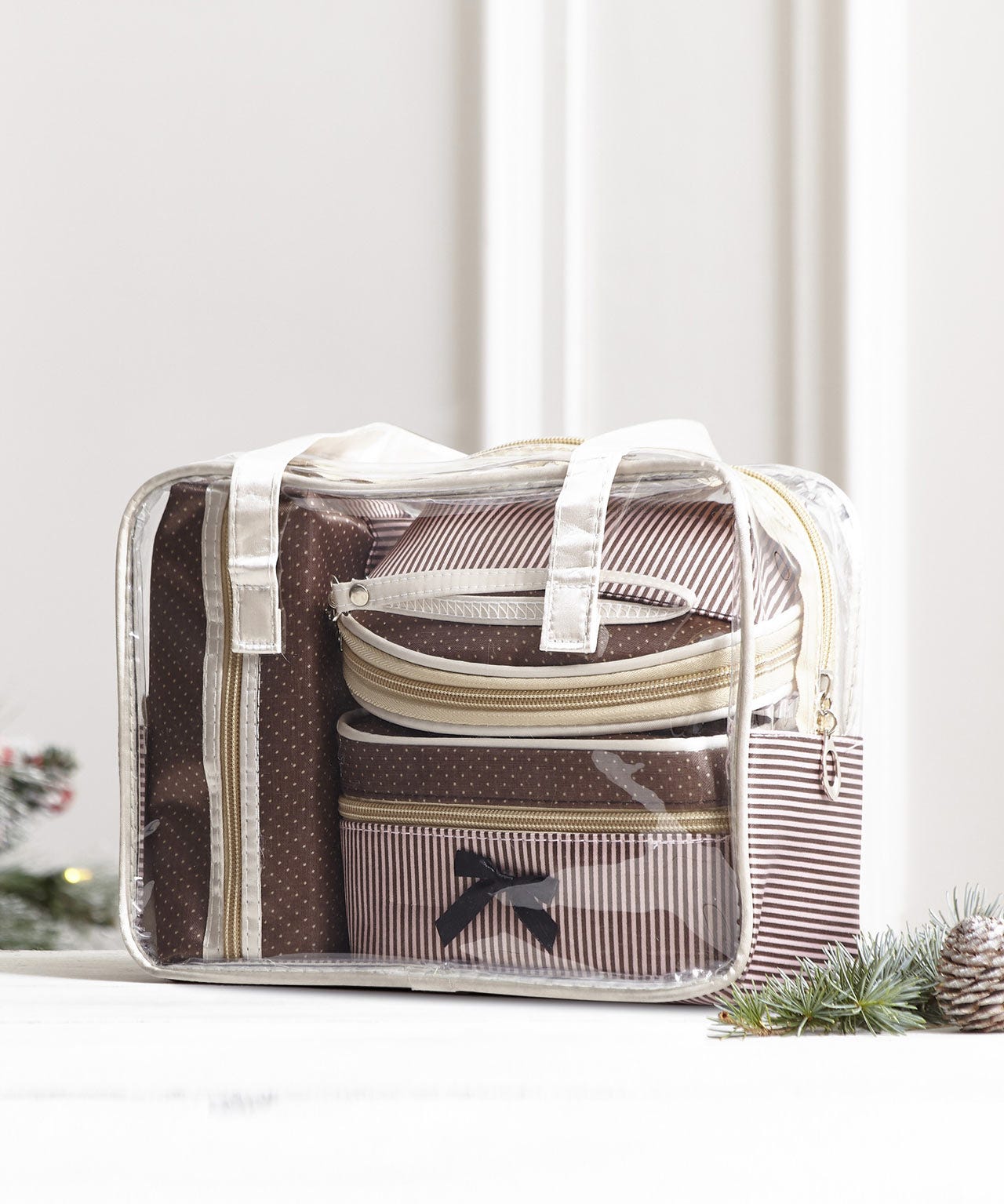 4-Piece Cosmetic Bag Set