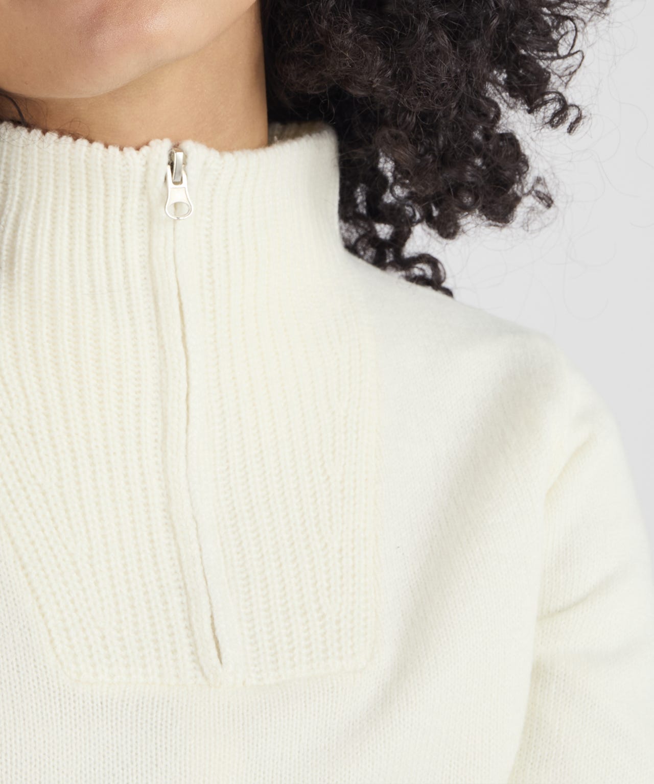 High-neck Jumper