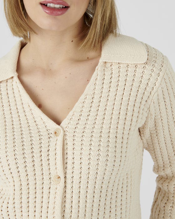 Collared Cardigan