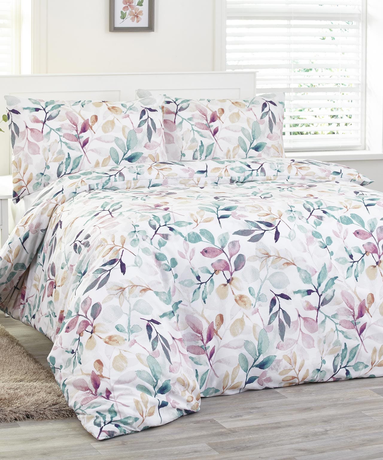 Spring Leaf Duvet Set