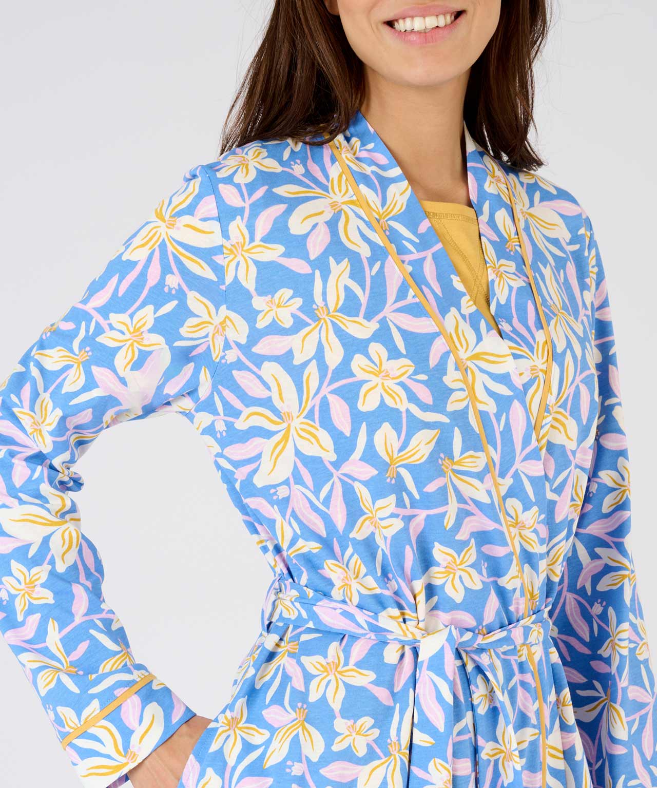 Cotton Dressing Gown 