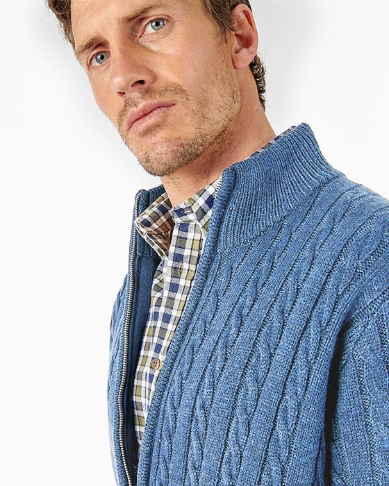Cable Cardigan