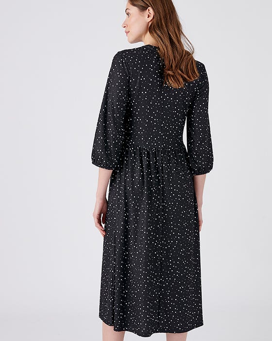 Dotty Print Dress
