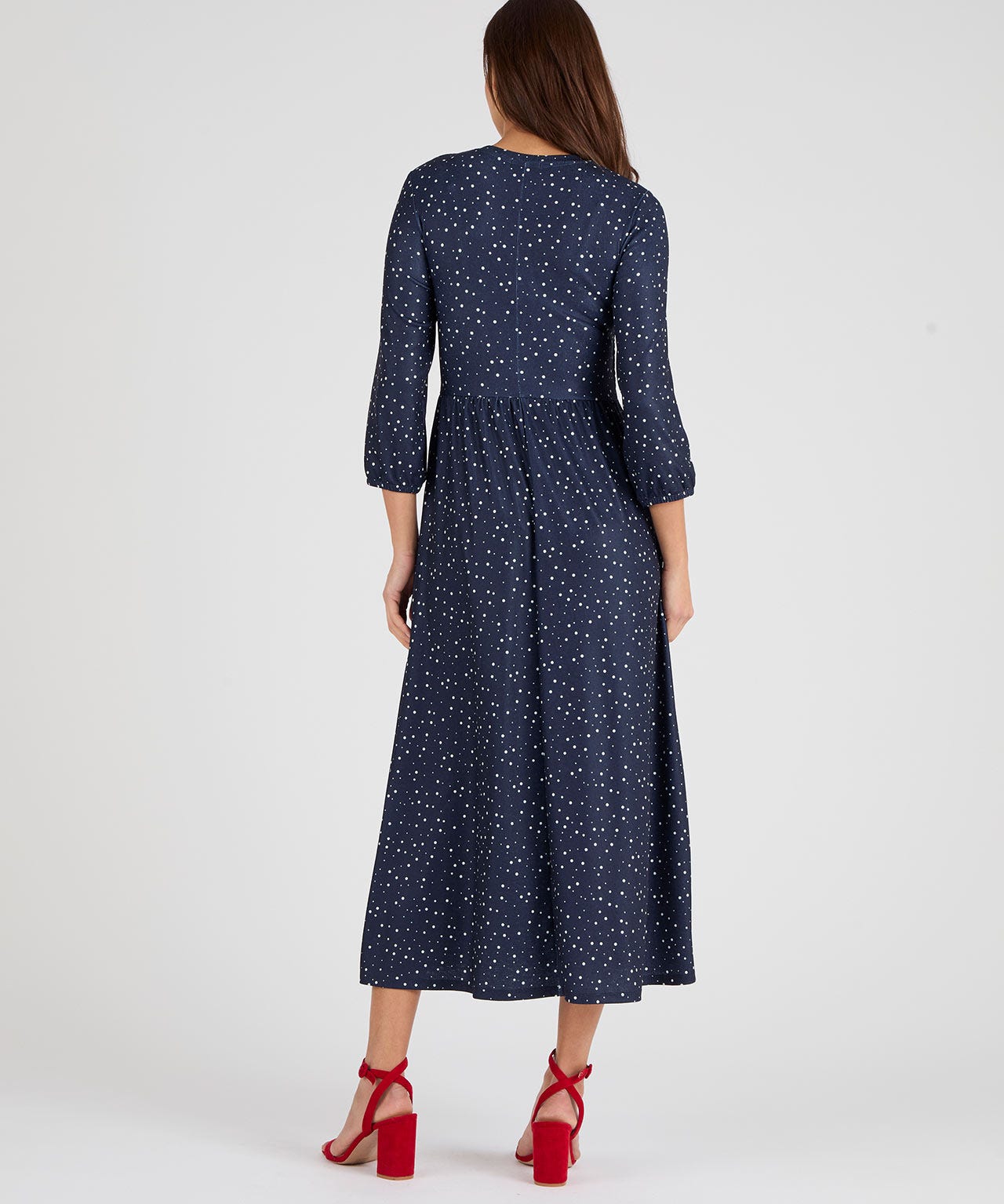 Dotty Print Dress 