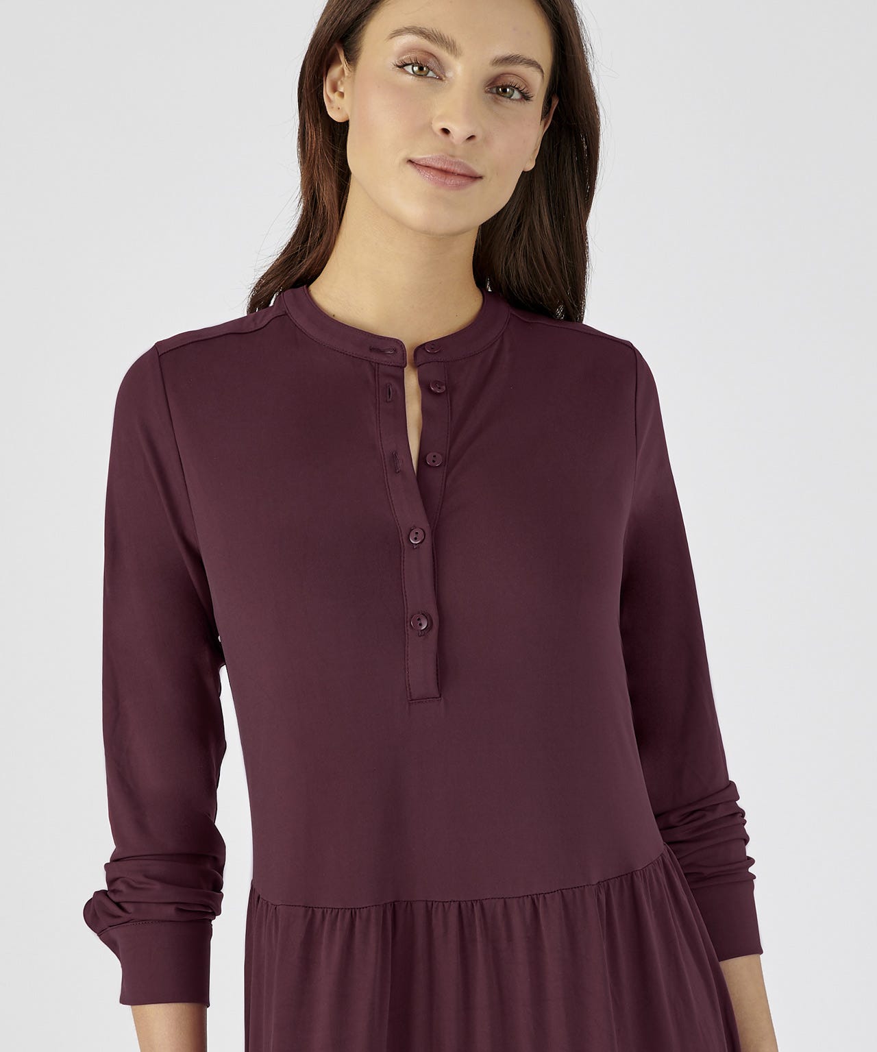 Jersey Tiered Dress