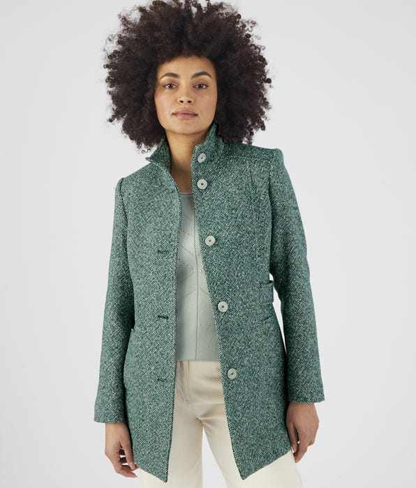 Toasty Thermal Wool Rich Recycled Coat
