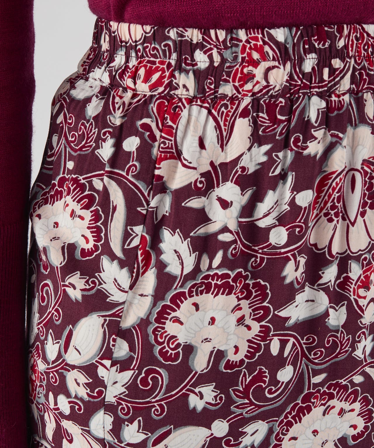 Print Tiered Skirt