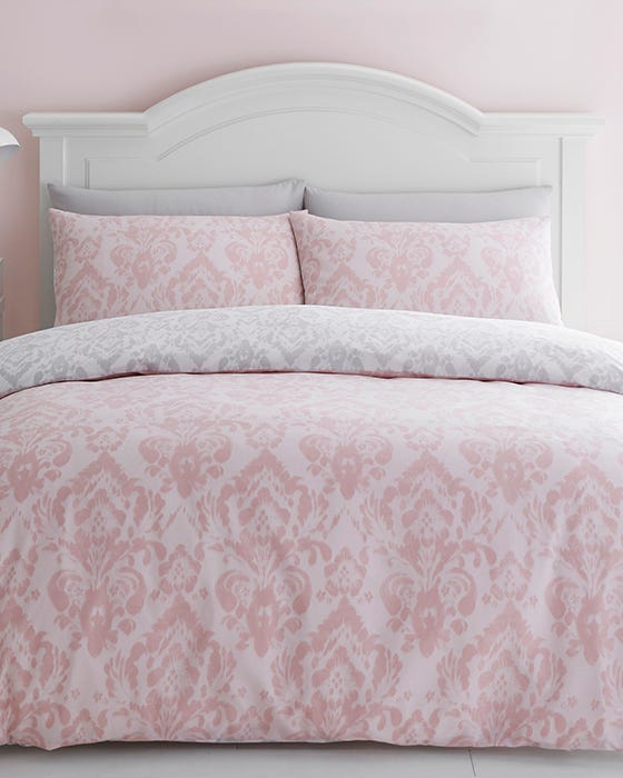 Catherine Lansfield Damask Duvet Set