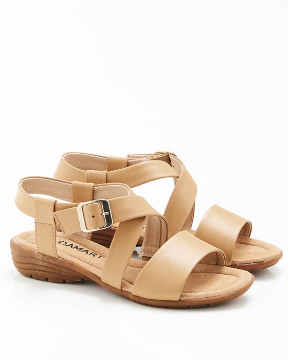 Buckle strap Leather Sandal