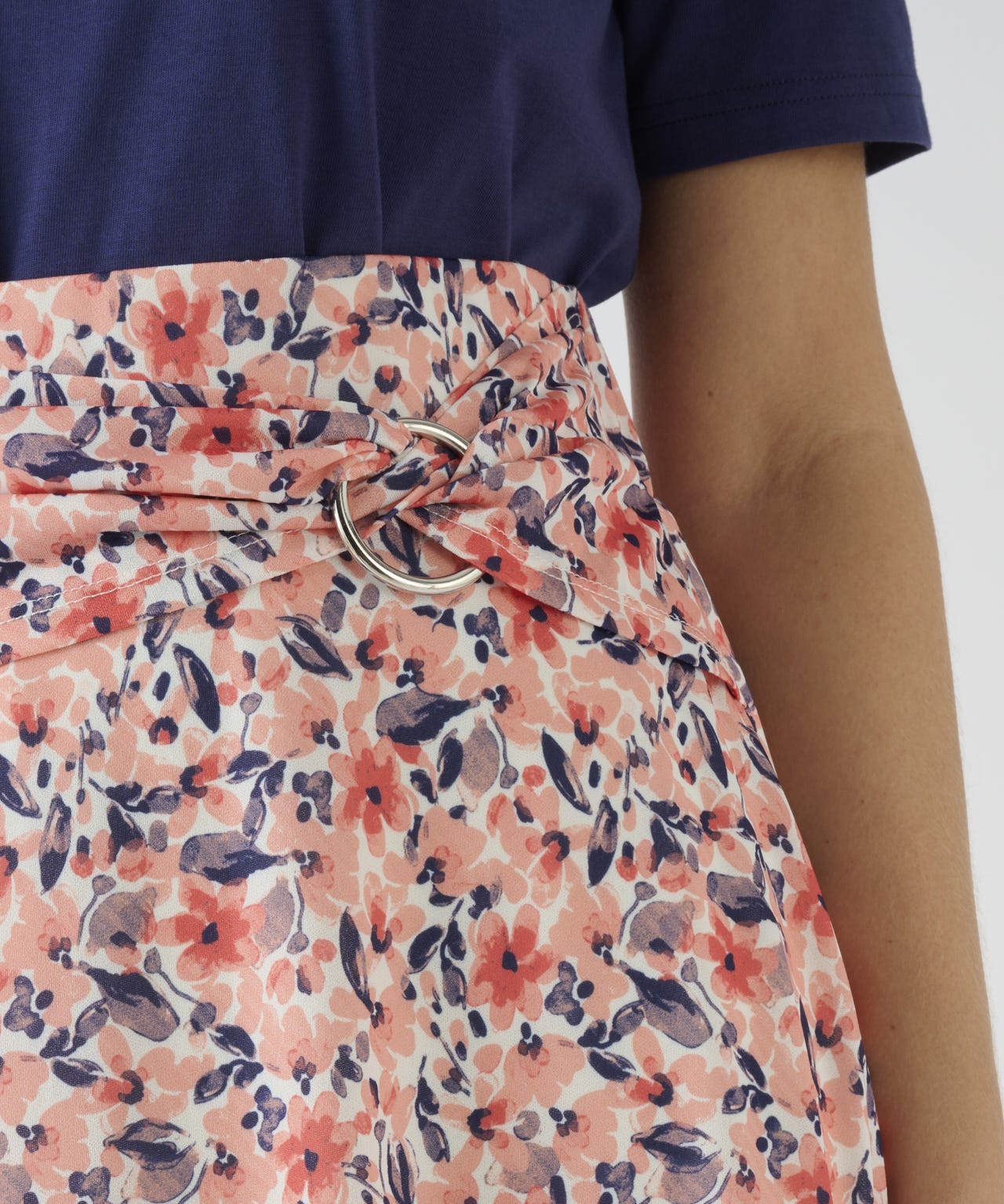 Jersey Floral Skirt
