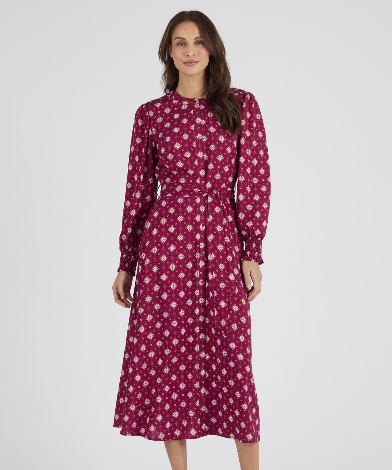 Ecovero Printed Shirt Dress