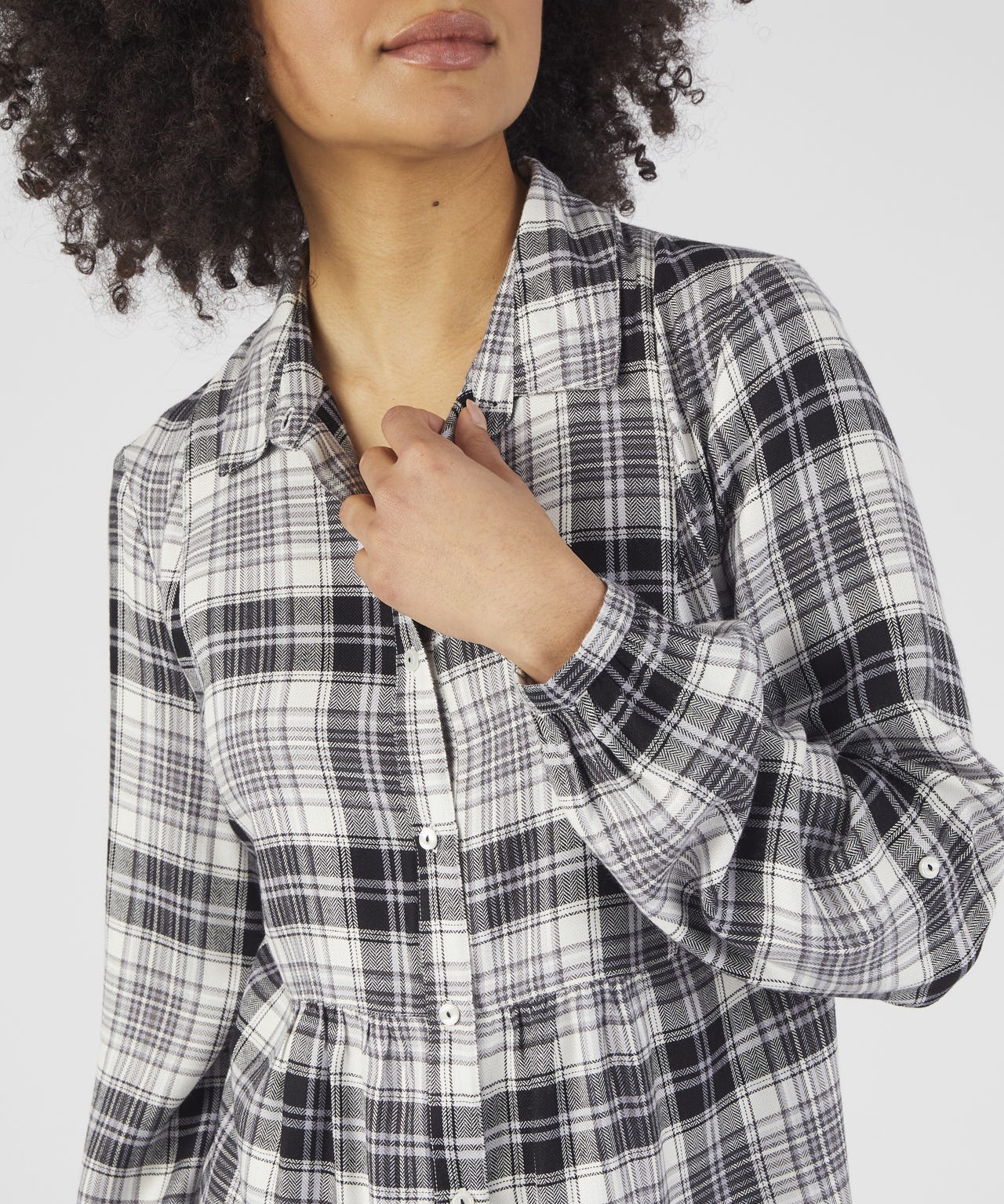 Check Blouse
