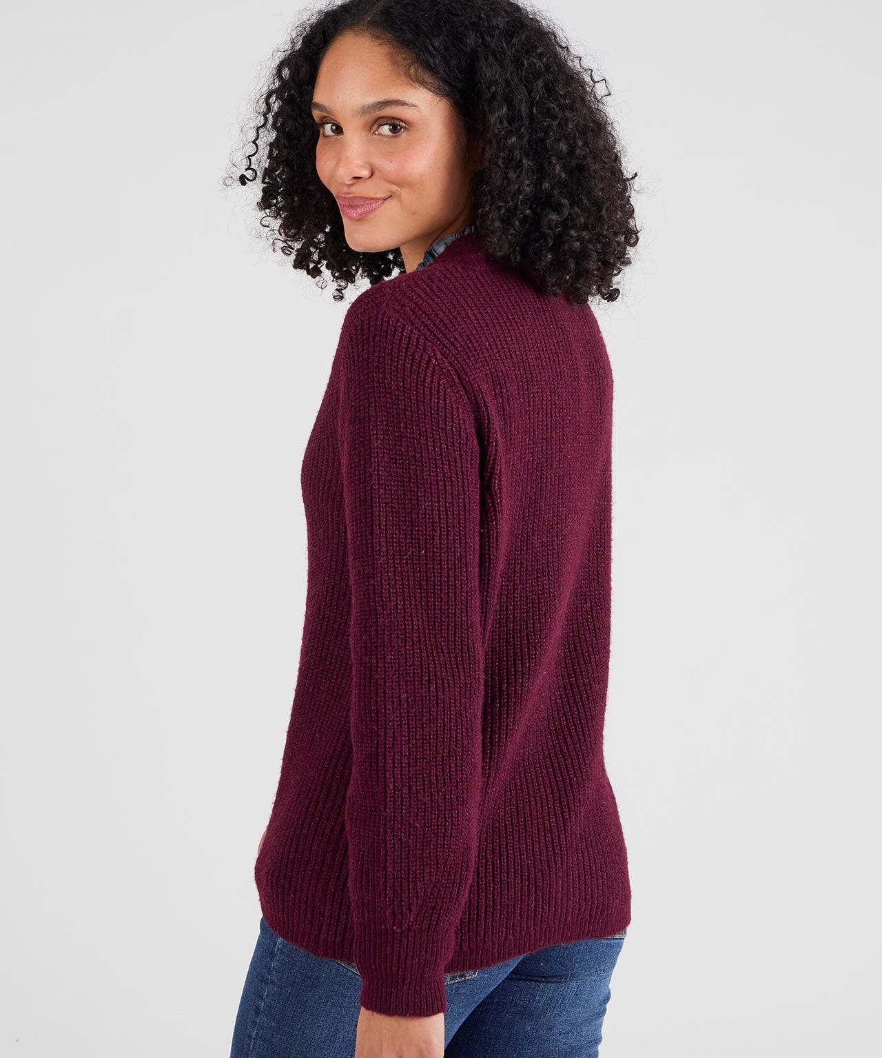Toasty Thermal Recycled Cable Cardigan