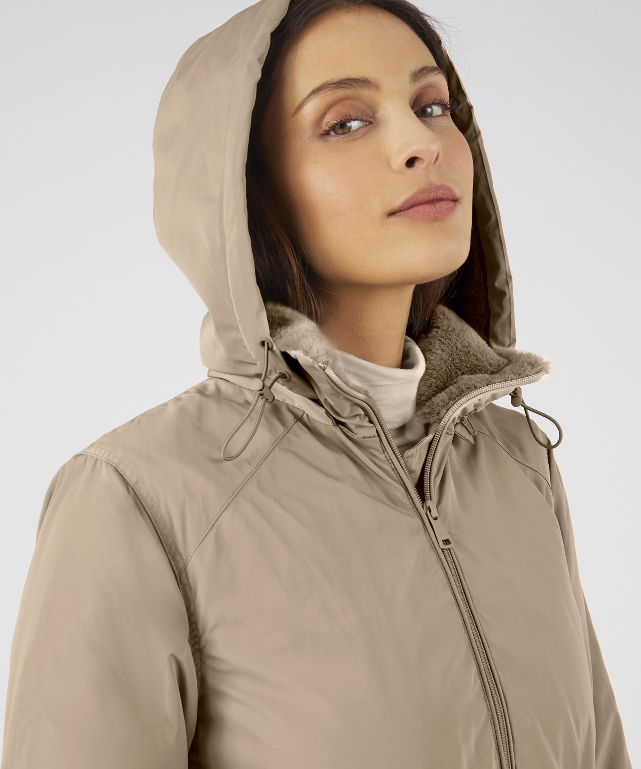 Rain Bouncer Faux Fur Lined Parka