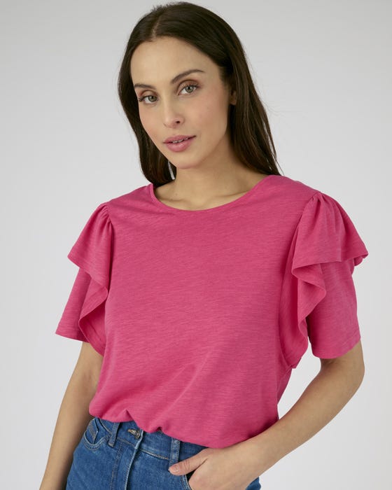 Frill Detail T-shirt