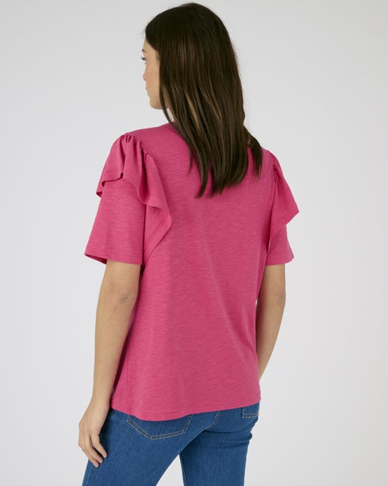 Frill Detail T-shirt