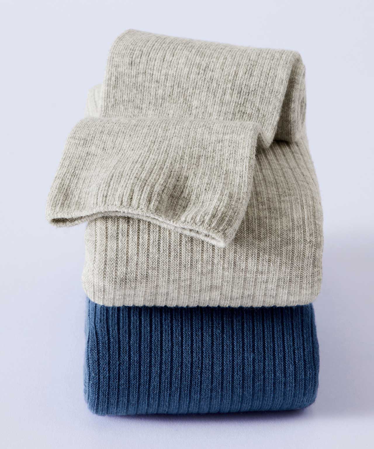Pack of 2 Comfort Ribbed Socks 