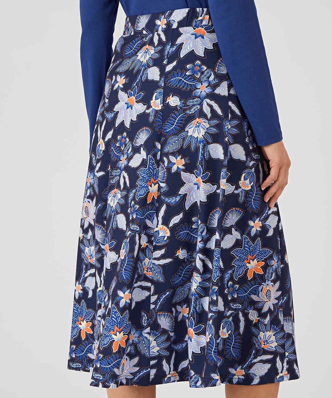 Jersey Printed Skirt