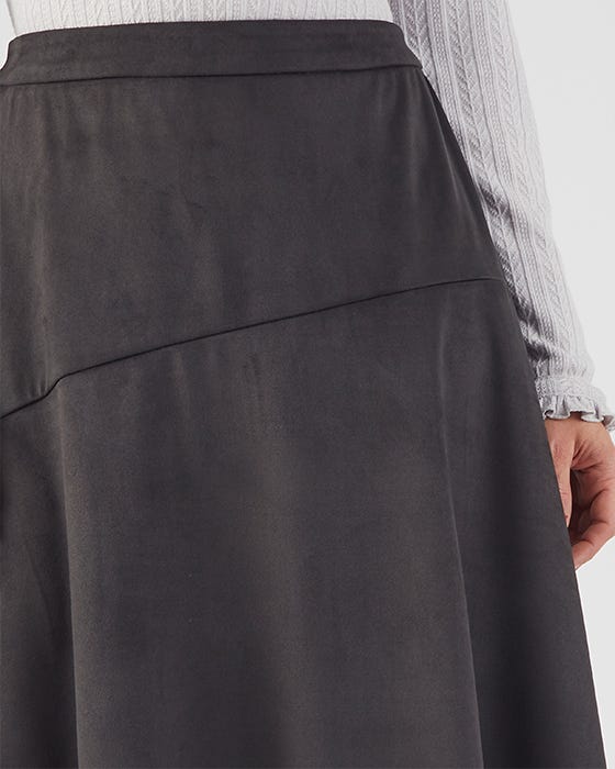 Suedette Skirt