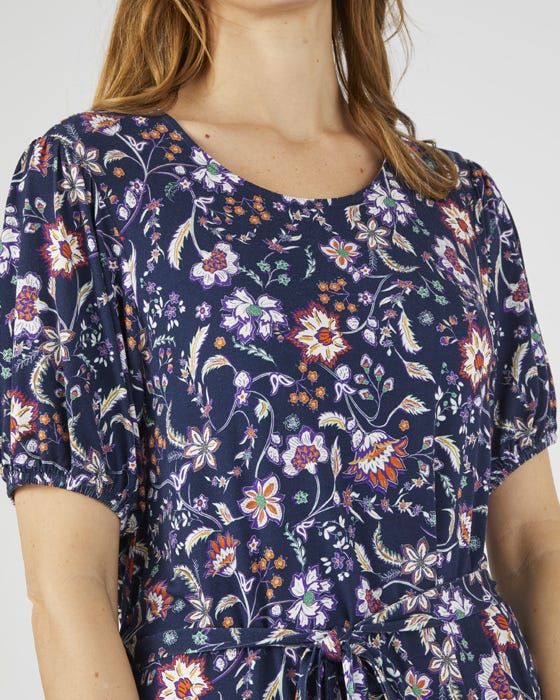 Printed Jersey Dress