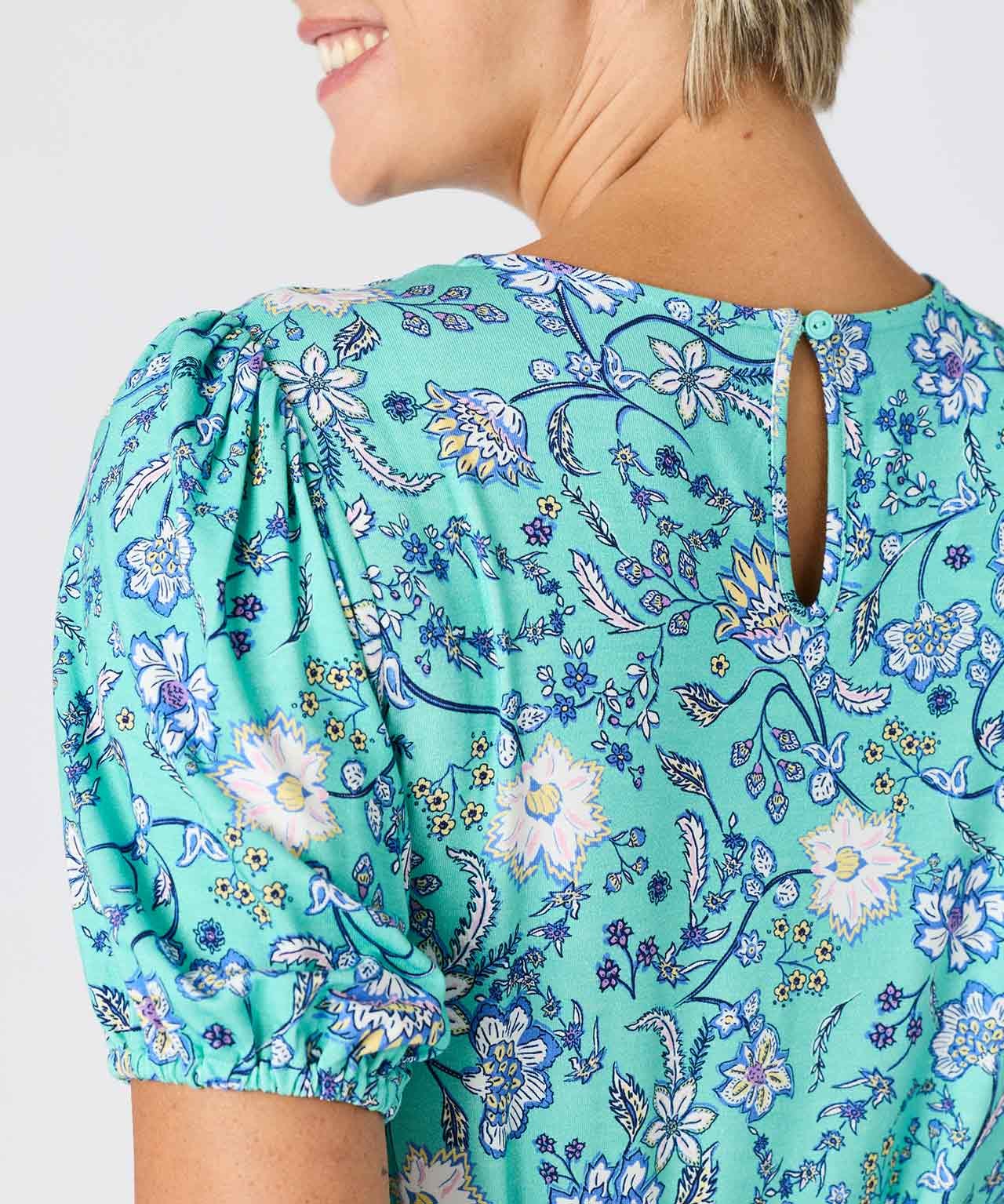 Printed Jersey Dress
