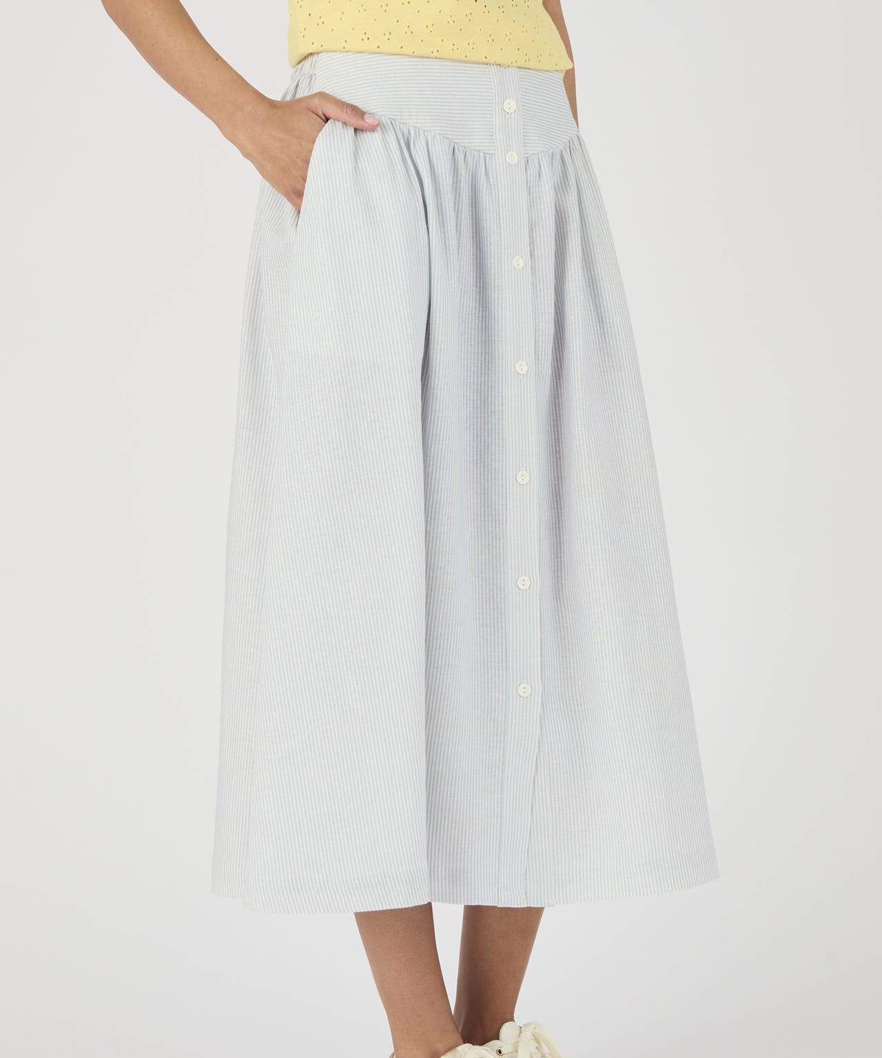 Linen Mix Skirt