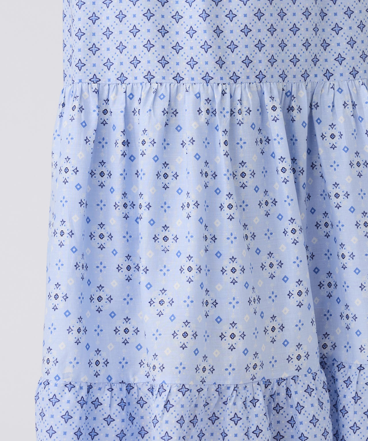 Print Tiered Skirt