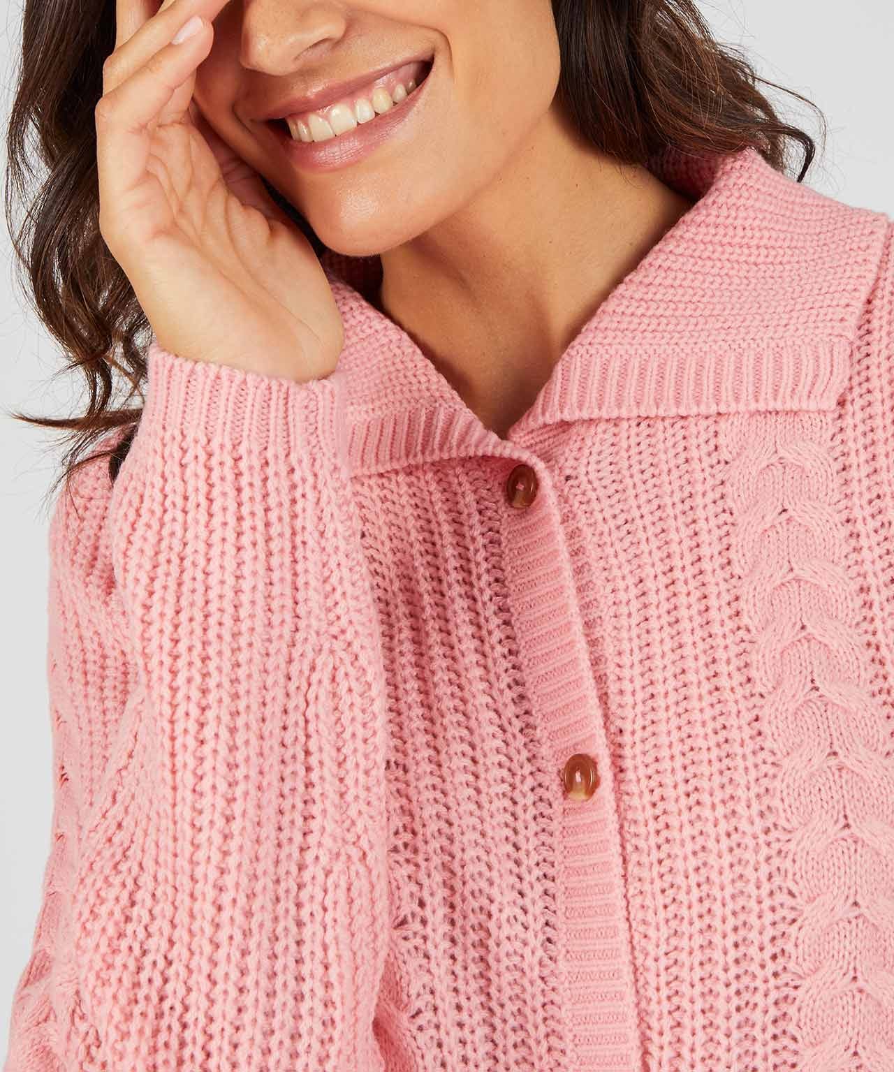 Cable Cardigan