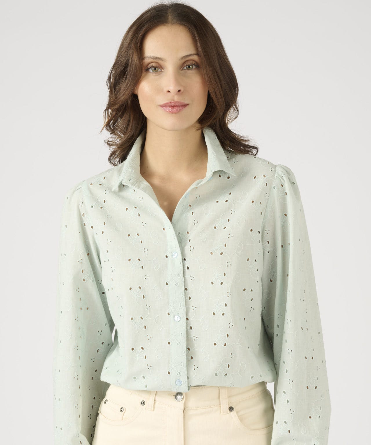 Broderie Anglaise Blouse
