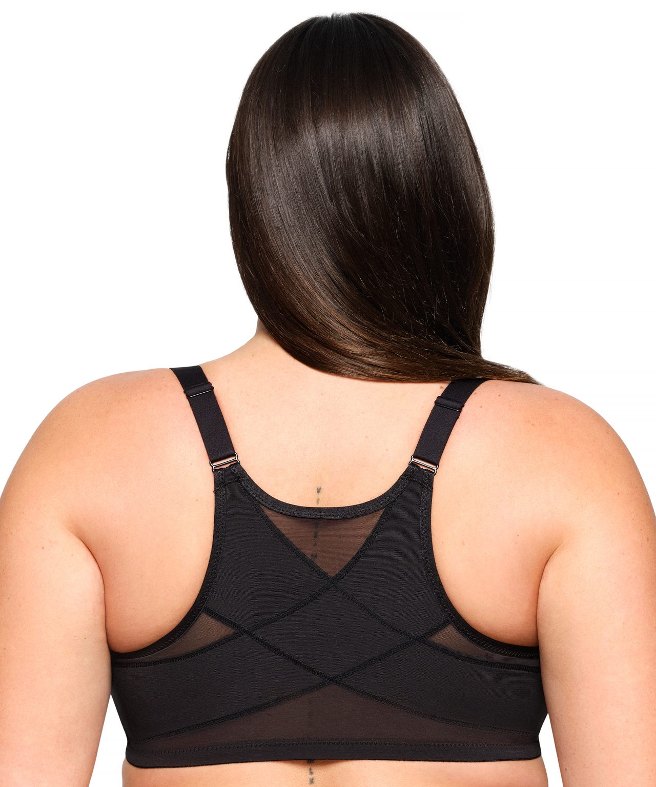 Glamorise WonderWire front fastening Posture Back Bra