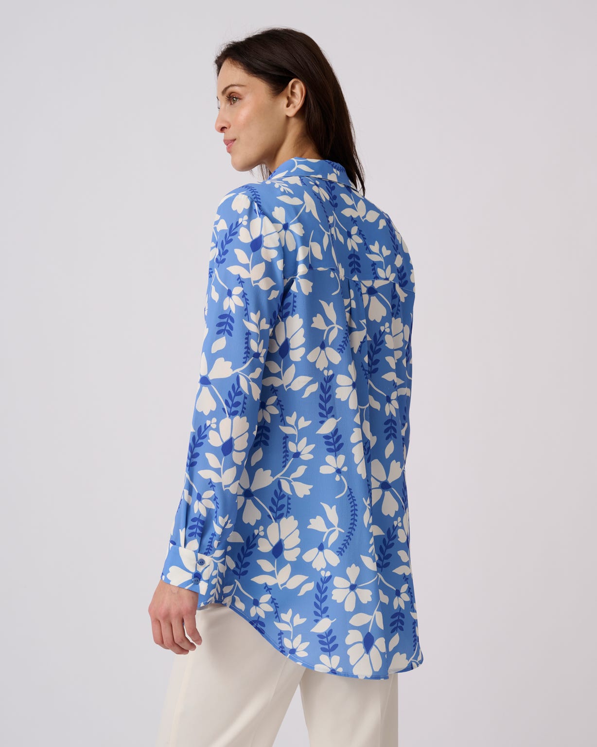 Crepe Floral Print Blouse 