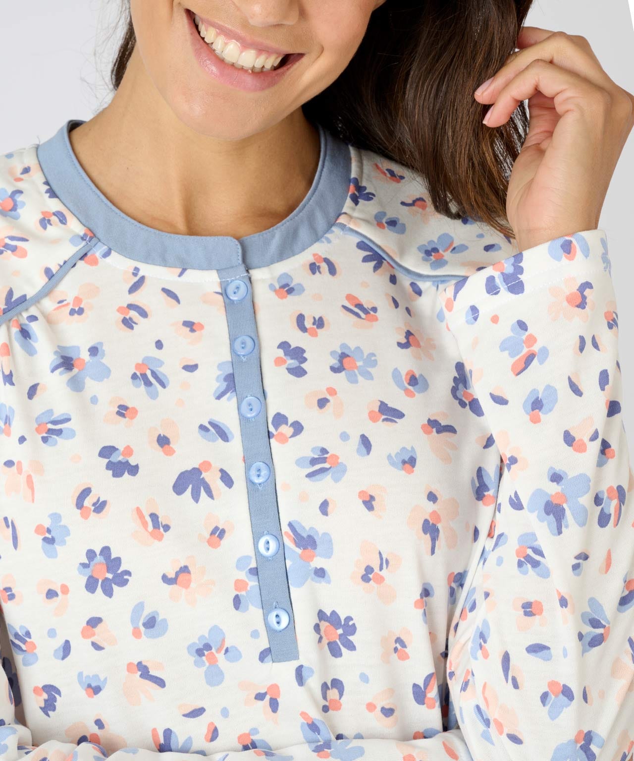 Thermolactyl Print Nightdress 