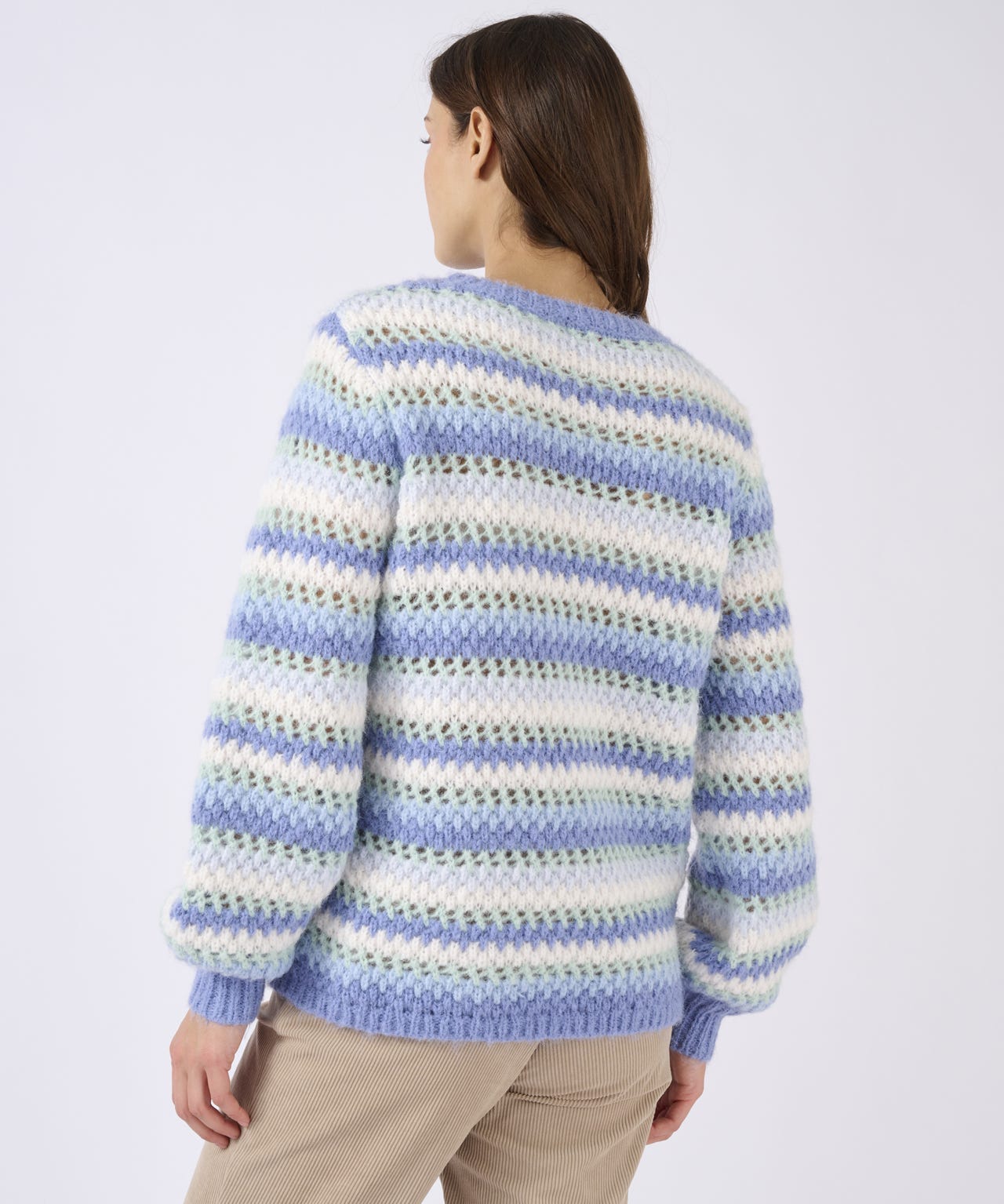  Balloon Sleeve  Jumper
