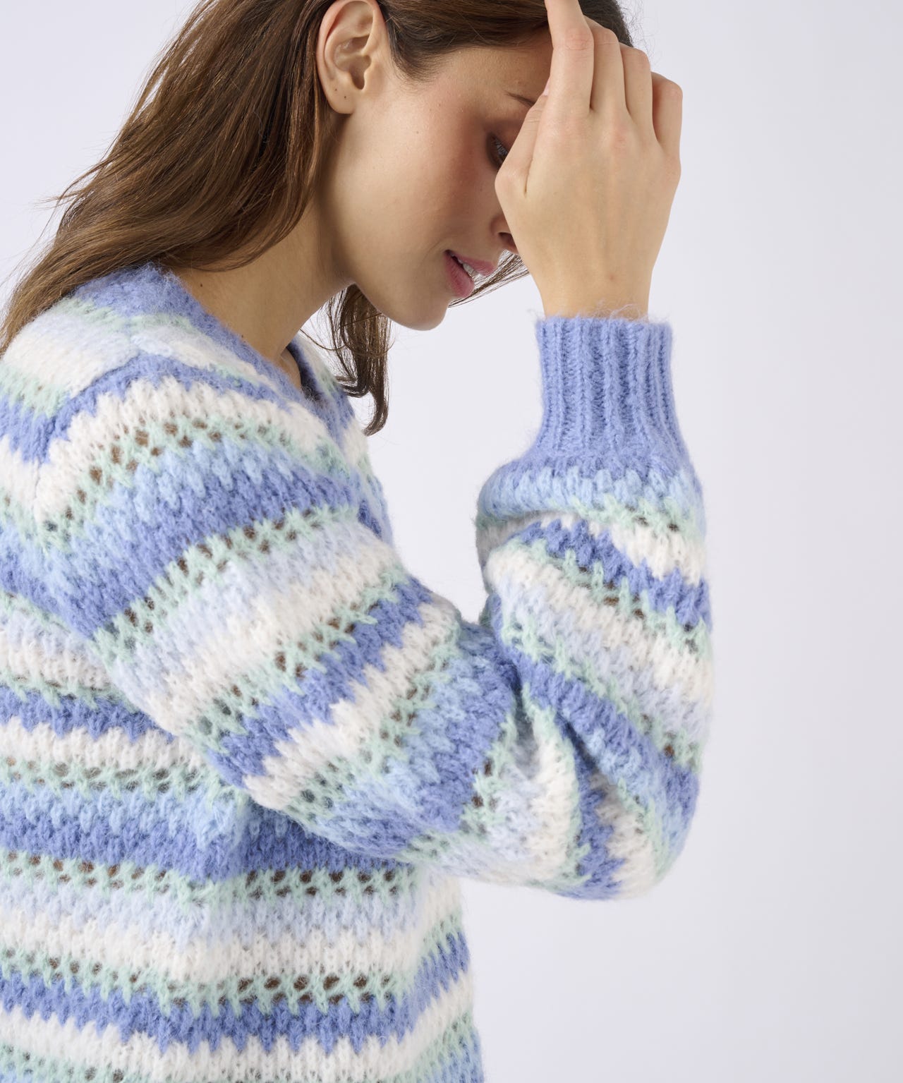  Balloon Sleeve  Jumper