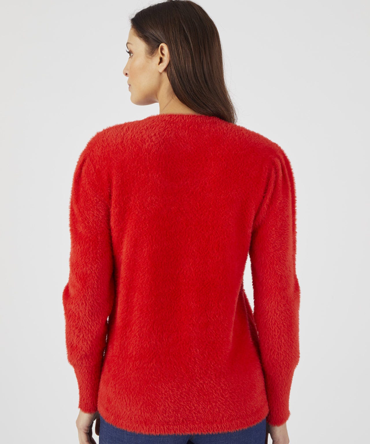 Super Soft Shoulder Pleat Jumper