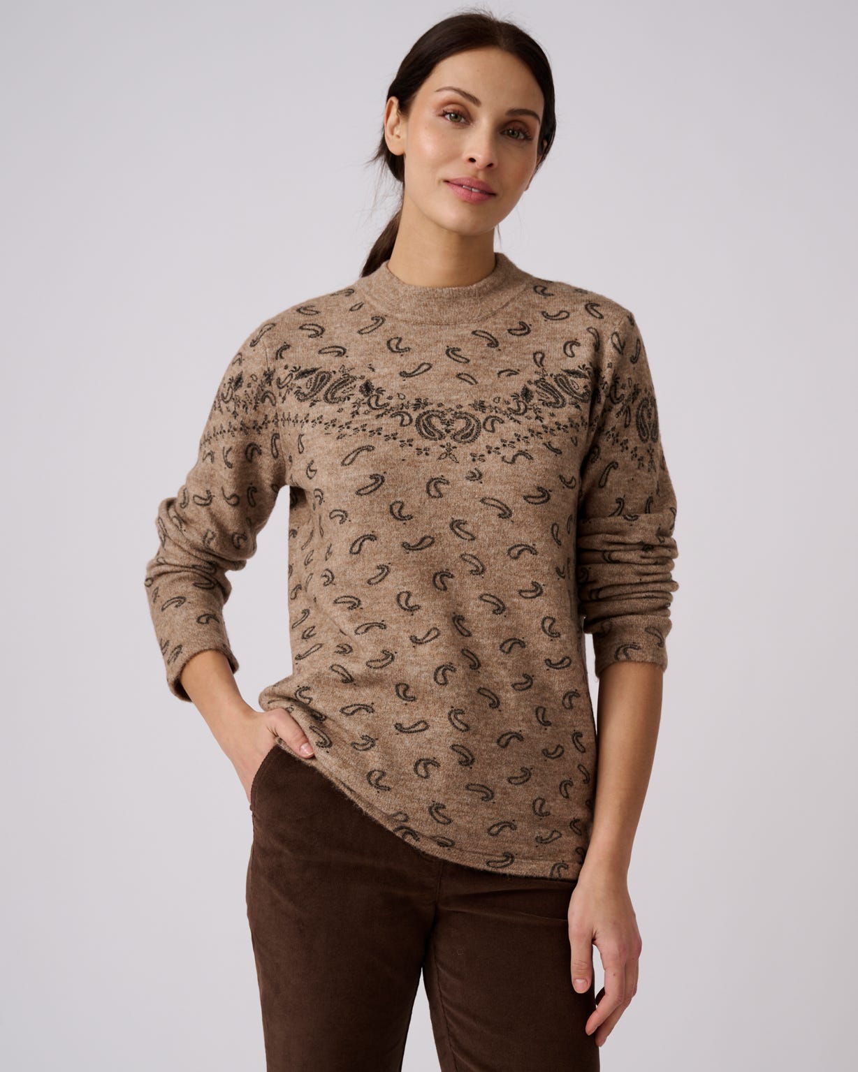 Paisley Print Jumper 
