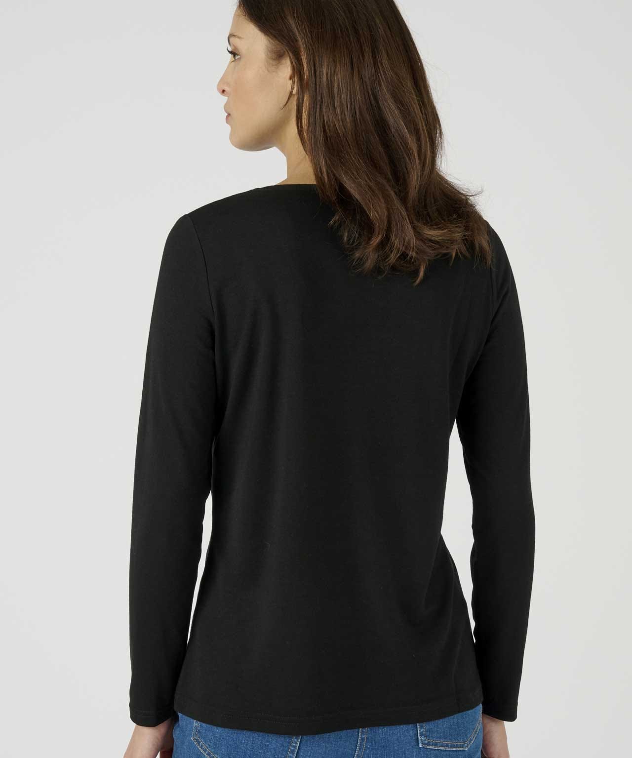 Thermolactyl Long Sleeve Lace Trim T-shirt