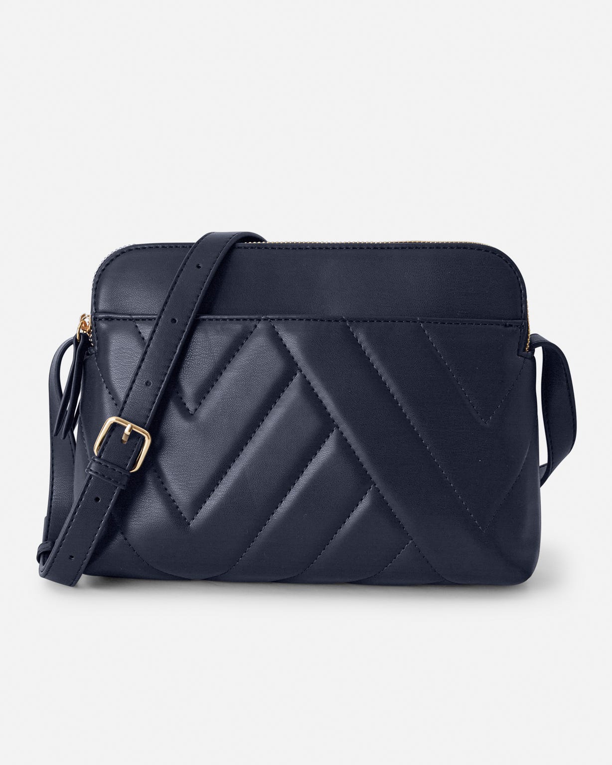 Chevron Quilted-look Bag 