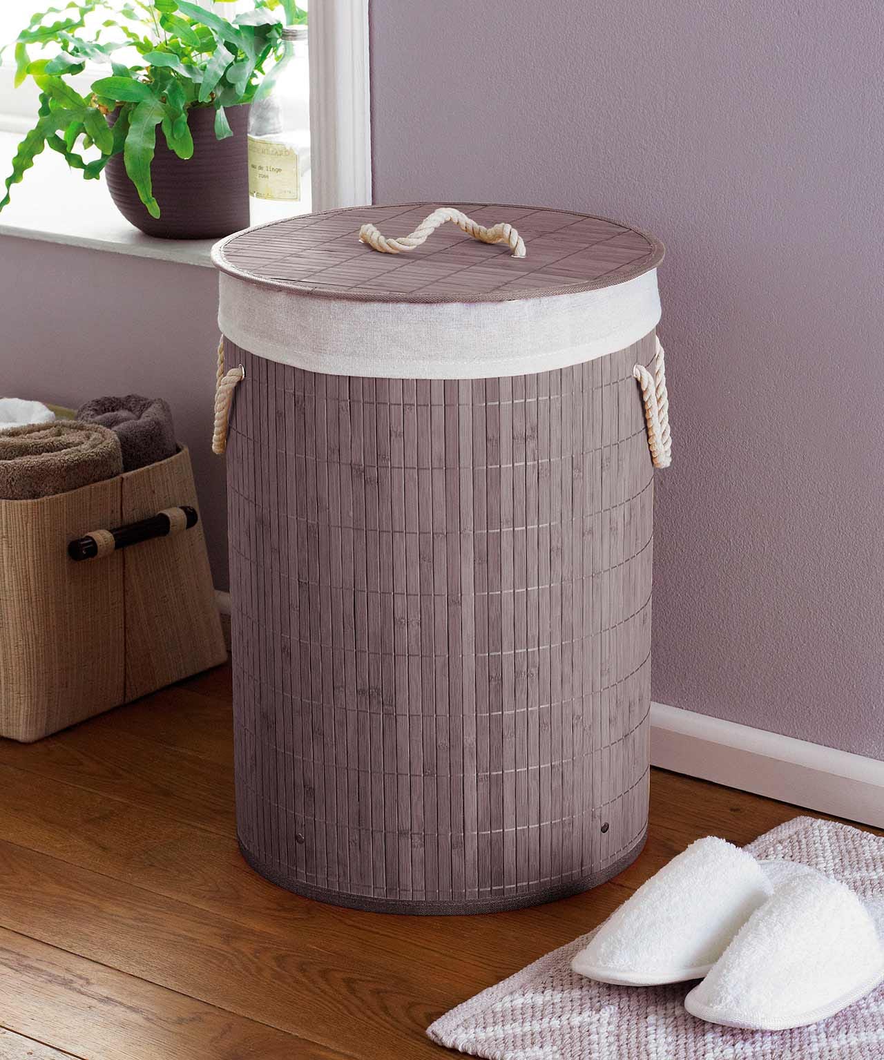 Bamboo Laundry Basket