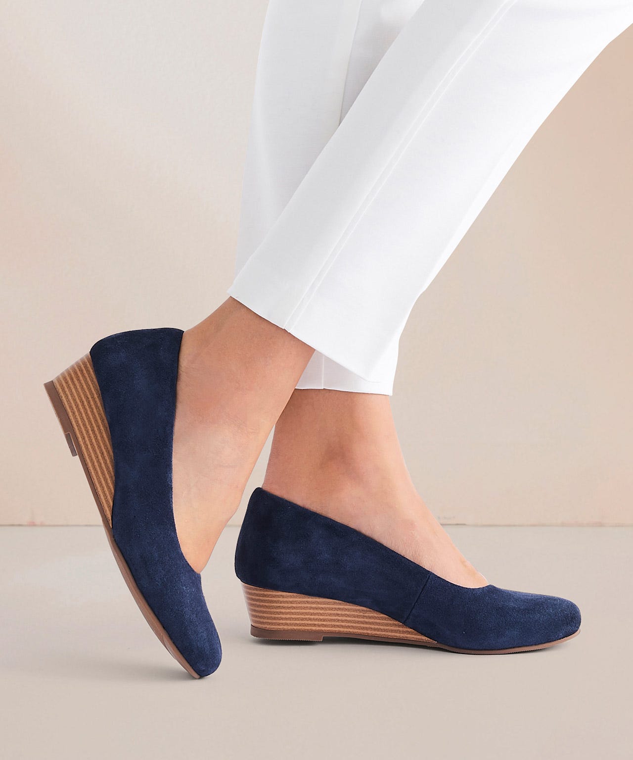 Wedge Court Shoe 