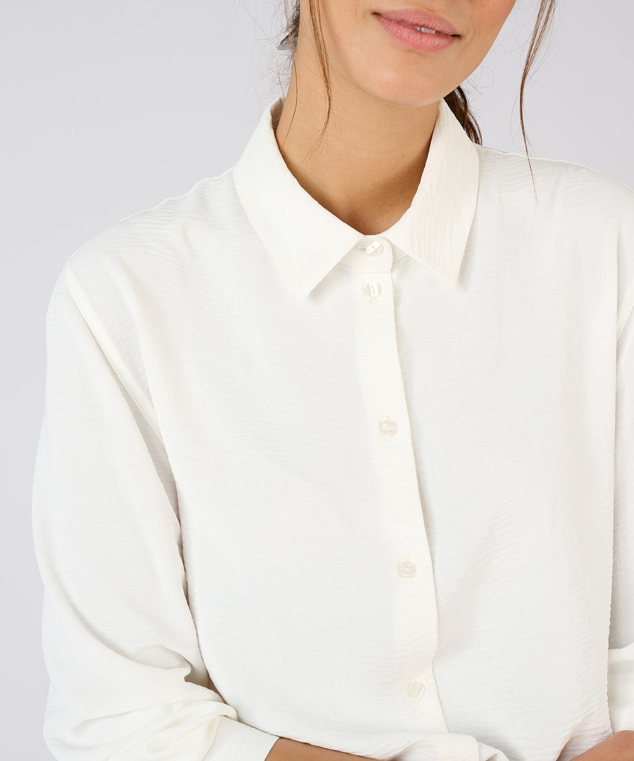 Textured Long Sleeve Shirt 