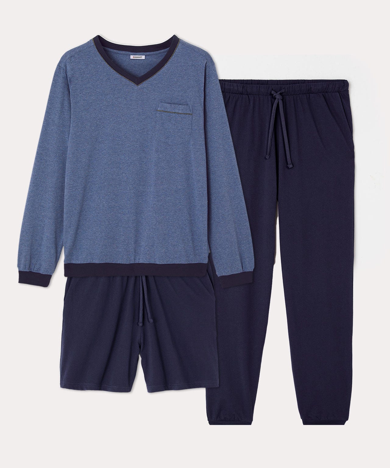 3-piece Jersey Pyjama Set 