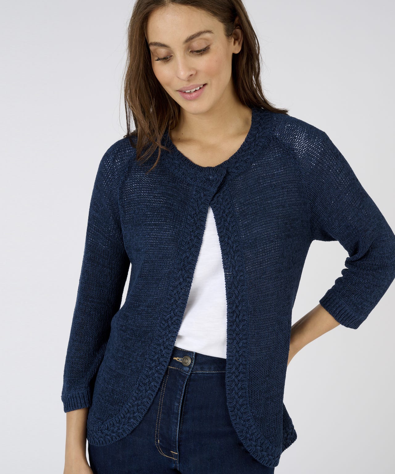 Single Button Cardigan
