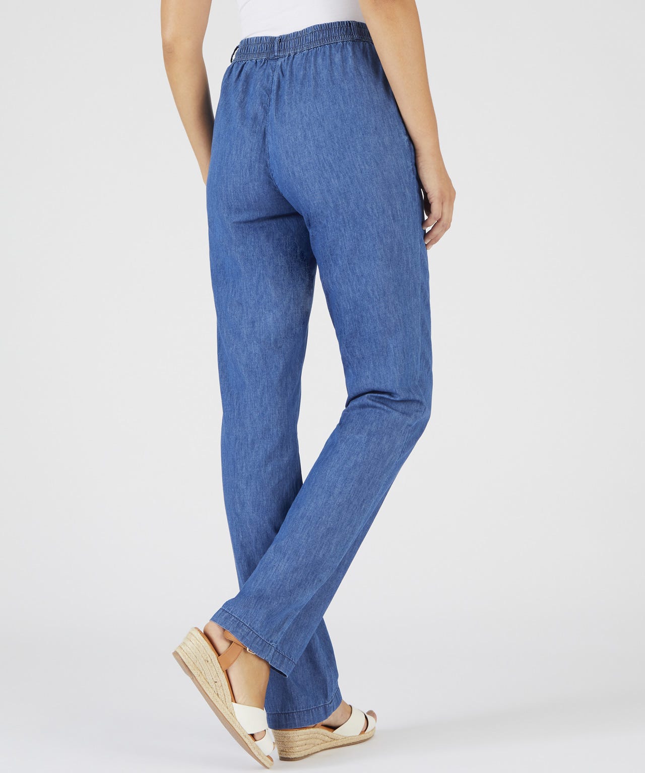 Pull-on Cotton Trousers 