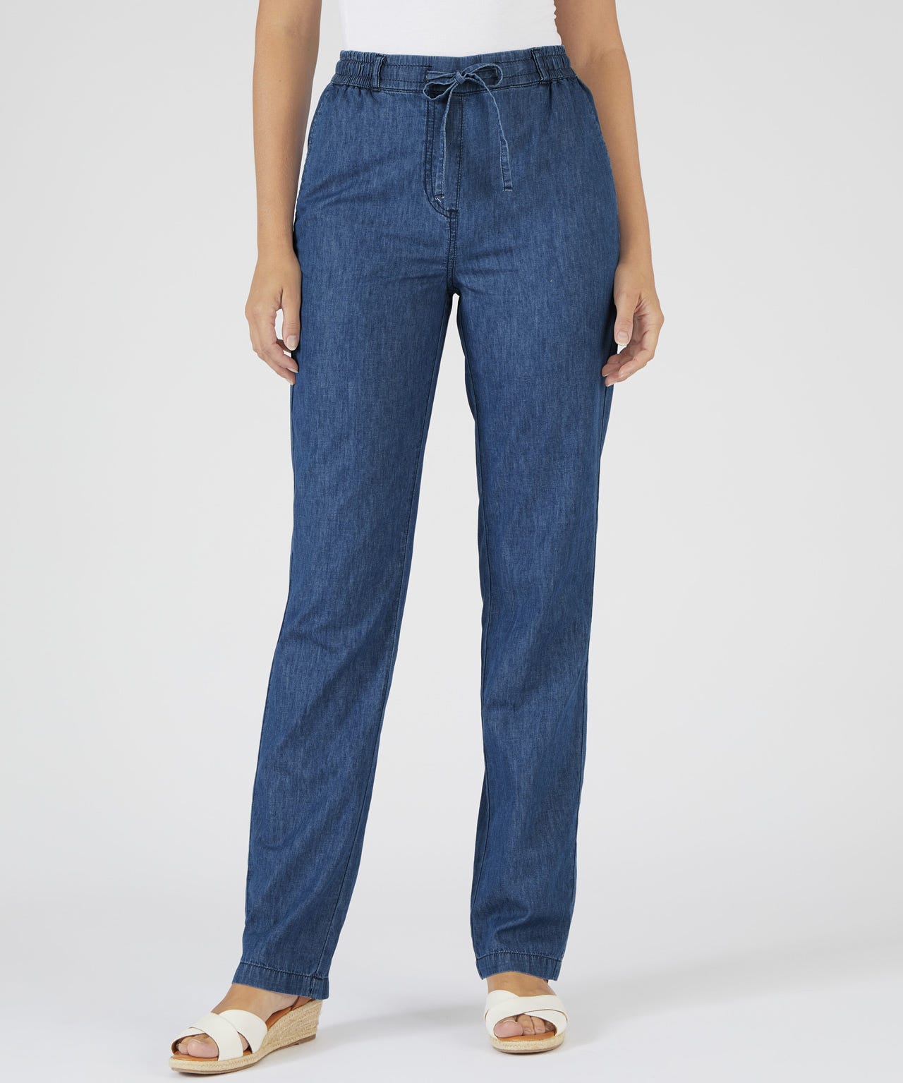 Pull-on Cotton Trousers 