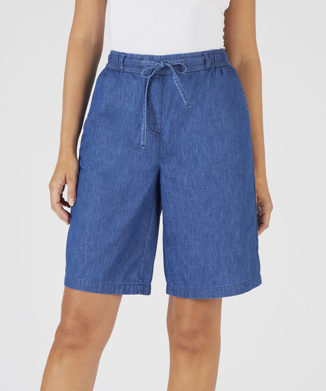 Pull-on Cotton Shorts
